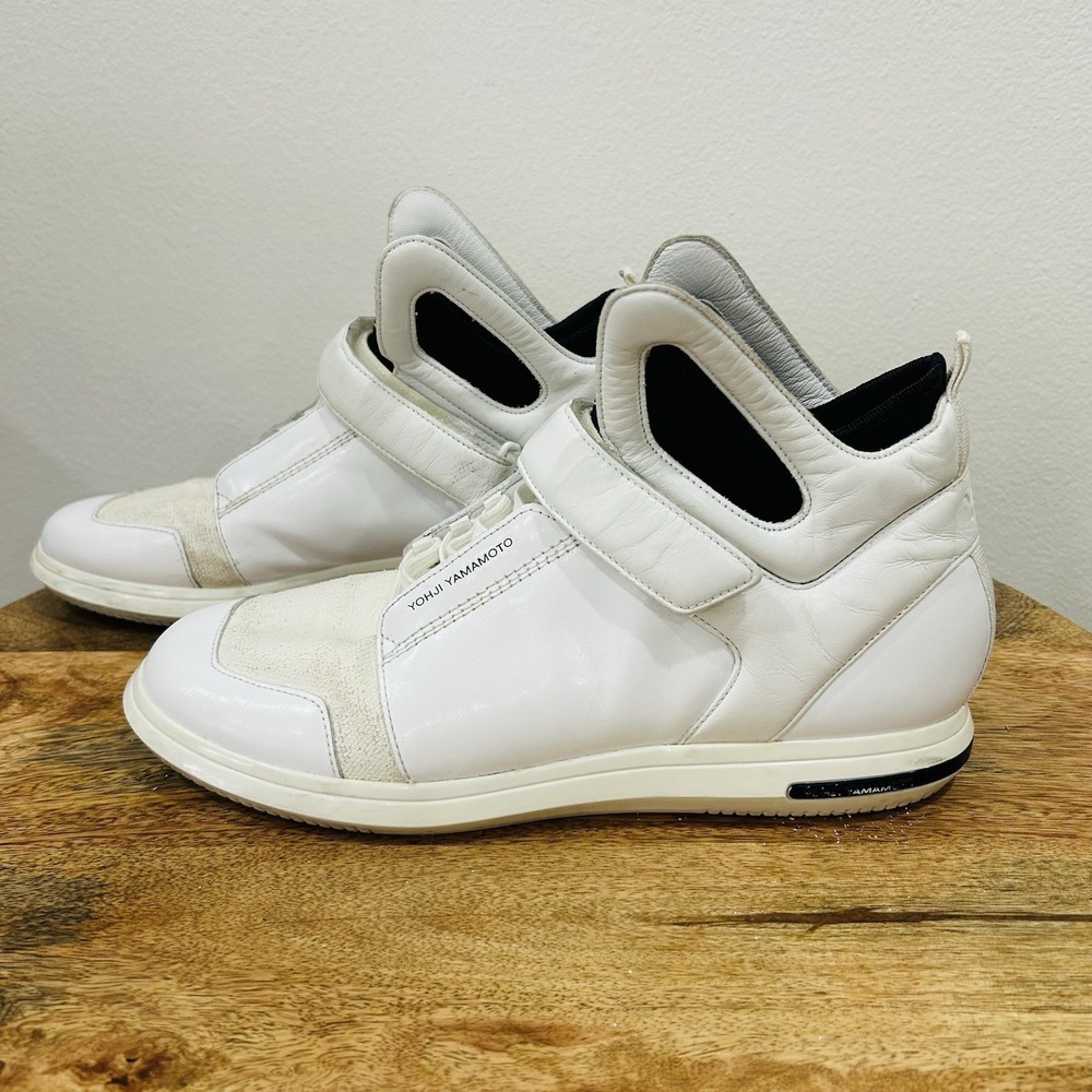 yohji yamamoto y-3 garde high Adidas V22222 US Women's 10 UK 8 White